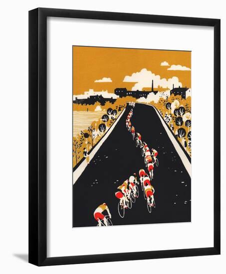 Tactics (Yellow)-Eliza Southwood-Framed Giclee Print