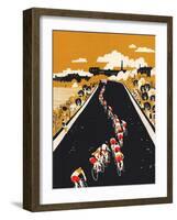 Tactics (Yellow)-Eliza Southwood-Framed Giclee Print