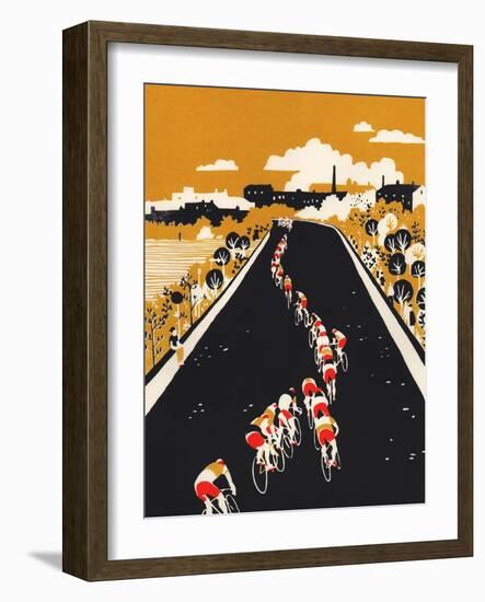 Tactics (Yellow)-Eliza Southwood-Framed Giclee Print