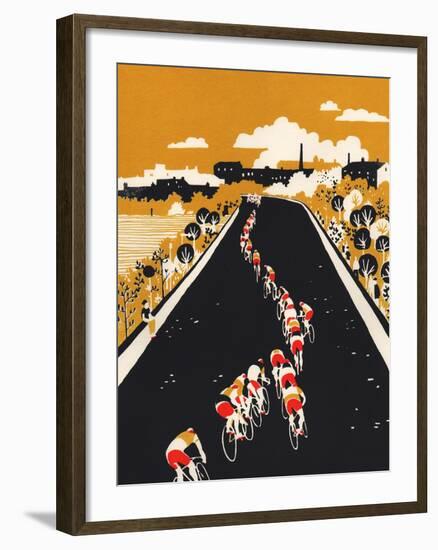 Tactics (Yellow)-Eliza Southwood-Framed Giclee Print