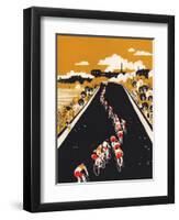 Tactics (Yellow)-Eliza Southwood-Framed Giclee Print