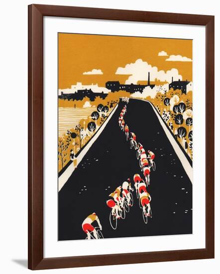 Tactics (Yellow)-Eliza Southwood-Framed Giclee Print