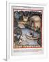 Tacuinum Sanitatis. 14th Century. Medieval Handbook of Health. Fishermen in a River-null-Framed Giclee Print