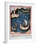 Tacuinum Sanitatis. Boats at Sea-null-Framed Giclee Print