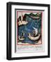 Tacuinum Sanitatis. Boats at Sea-null-Framed Giclee Print