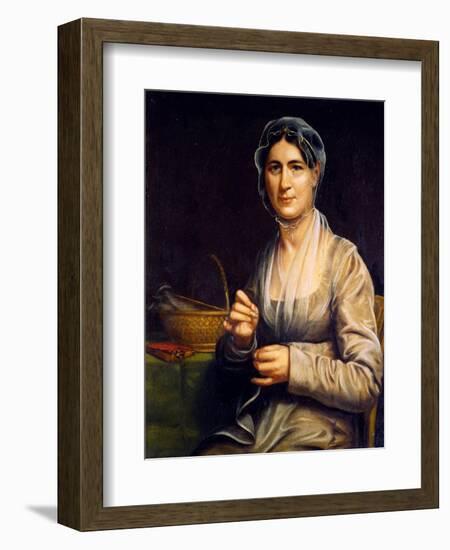 Tacy Shoemaker, 1818-Charles Willson Peale-Framed Giclee Print