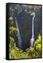Tad Fane Waterfall, This Is the Tallest Waterfall in Laos. Bolaven Plateau, Laos-Micah Wright-Framed Stretched Canvas