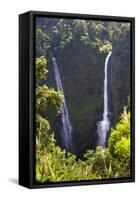 Tad Fane Waterfall, This Is the Tallest Waterfall in Laos. Bolaven Plateau, Laos-Micah Wright-Framed Stretched Canvas