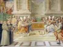 Proclamation of the Council of Trent in 1546 to Reform the Christian Discipline-Taddeo and Federico Zuccaro-Stretched Canvas