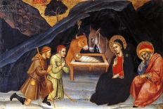 Funeral of Virgin, Scene from Life of Virgin, 1406-1408-Taddeo di Bartolo-Giclee Print