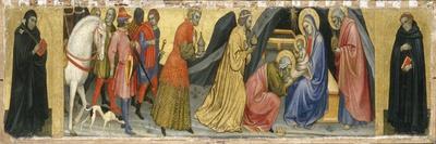 The Adoration of the Magi and Two Saints, C.1404-Taddeo di Bartolo-Giclee Print