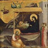Madonna and Child Enthroned with St James, St Luke the Evangelist, St Peter and John Baptist, 1350-Taddeo Gaddi-Giclee Print