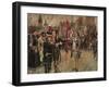 Tadeusz Kosciuszko Arrives in Cracow on the 24th March 1794 to Rally the Polish People to Fight…-Wojciech Kossak-Framed Giclee Print