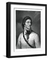 Tadeusz Kosciuszko, Polish and Lithuanian National Hero, General and Leader-W Holl-Framed Giclee Print
