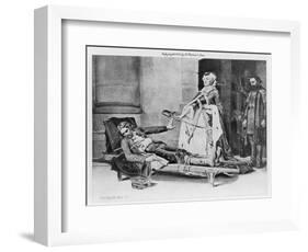 Tadeusz Kosciuszko Refusing Sword Offered by Catherine II, 1883-Georges Louis Poilleux-saint-ange-Framed Giclee Print