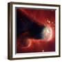 Tadpole Galaxy-Stocktrek-Framed Photographic Print