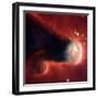 Tadpole Galaxy-Stocktrek-Framed Photographic Print