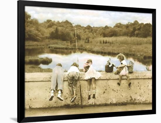 Tadpoles-Betsy Cameron-Framed Art Print