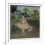 Tänzerin auf der Bühne. 1878-Edgar Degas-Framed Giclee Print