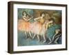 Tänzerinnen in grün und gelb (Danseuses Vertes et Jaunes). Um 1903-Edgar Degas-Framed Giclee Print