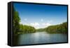 Taevaskoda Nature Reserve, Ahja River, Polva County, Estonia, Baltic States, Europe-Nico Tondini-Framed Stretched Canvas