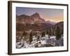 Tafana De Rozes, Le Tofane, Passo Falzarego, Veneto, the Dolomites, Italy-Rainer Mirau-Framed Photographic Print