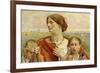 Tafel "Heimat" eines Triptychons 1903-Jacek Malczewski-Framed Giclee Print