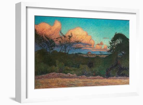 Tagande Skyar (1901)-Nils Kreuger-Framed Giclee Print