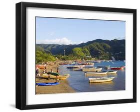 Taganga, Caribbean Coast, Colombia, South America-Christian Kober-Framed Photographic Print