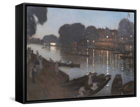 Taggs Island-Percy William Gibbs-Framed Stretched Canvas