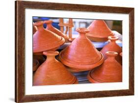 Tagine Pots, Tangier, Morocco, North Africa, Africa-Neil Farrin-Framed Photographic Print