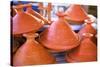 Tagine Pots, Tangier, Morocco, North Africa, Africa-Neil Farrin-Stretched Canvas