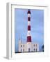 Taguermes Lighthouse at Dawn, Sidi Mahres Beach, Jerba Island, Tunisia-Walter Bibikow-Framed Photographic Print