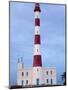 Taguermes Lighthouse at Dawn, Sidi Mahres Beach, Jerba Island, Tunisia-Walter Bibikow-Mounted Photographic Print