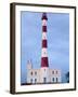 Taguermes Lighthouse at Dawn, Sidi Mahres Beach, Jerba Island, Tunisia-Walter Bibikow-Framed Photographic Print