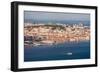 Tagus River & Lisbon, Portugal-Mark A Johnson-Framed Photographic Print