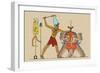 Taharka Conquering the Assyrians-J. Gardner Wilkinson-Framed Premium Giclee Print