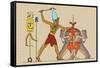 Taharka Conquering the Assyrians-J. Gardner Wilkinson-Framed Stretched Canvas