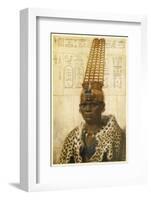 Taharqa Pharaoh (25th Dynasty) Initiated Extensive Building Projects in Both Egypt and Nubia-Winifred Brunton-Framed Photographic Print