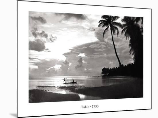 Tahiti, 1938-null-Mounted Art Print