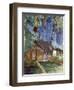 Tahiti Landscape-Paul Gauguin-Framed Giclee Print