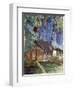 Tahiti Landscape-Paul Gauguin-Framed Giclee Print