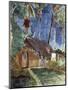 Tahiti Landscape-Paul Gauguin-Mounted Giclee Print