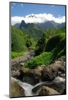 Tahiti Mountains-rafcha-Mounted Photographic Print