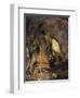 Tahiti, Painting of Papa Moe or Tahitian Woman Drinking at a Spring-null-Framed Giclee Print