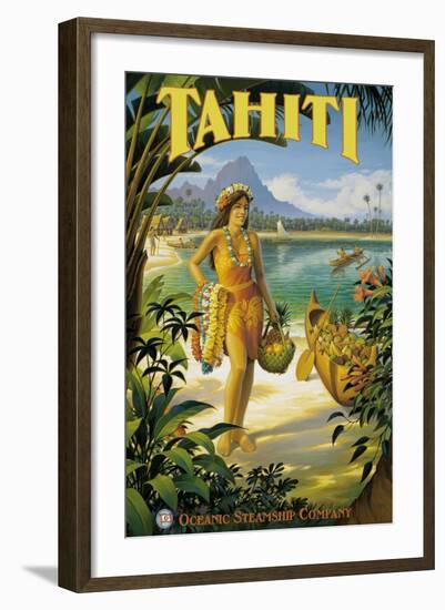 Tahiti-Kerne Erickson-Framed Art Print