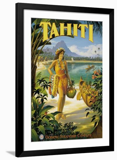 Tahiti-Kerne Erickson-Framed Art Print