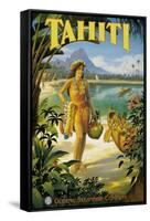 Tahiti-Kerne Erickson-Framed Stretched Canvas