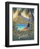 Tahiti-Kerne Erickson-Framed Art Print