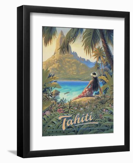 Tahiti-Kerne Erickson-Framed Art Print